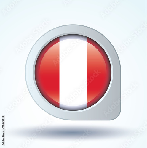 Flag of Peru, vector illustration Free Download Flag of Peru, vector illustration - GFXLoad