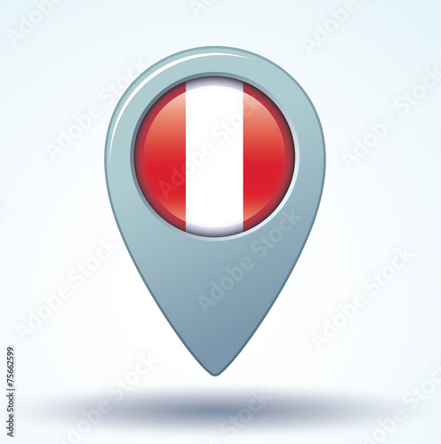 Free Download Flag of Peru, vector illustration - GFXLoad
