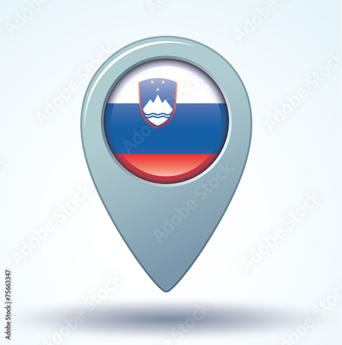 Free Download Flag set of Slovenia, vector illustration - GFXLoad