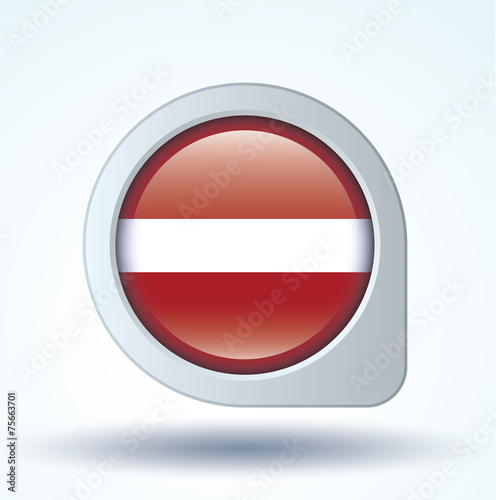 Free Download Flag set of Latvia, vector illustration - GFXLoad