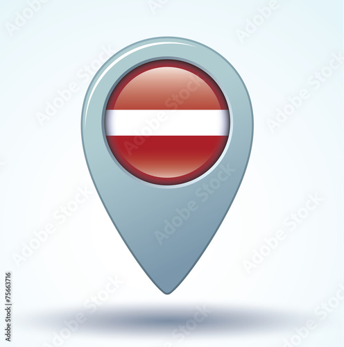 Flag set of Latvia, vector illustration Free Download Flag set of Latvia, vector illustration - GFXLoad