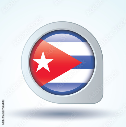 Free Download Flag set of Cuba, vector illustration - GFXLoad