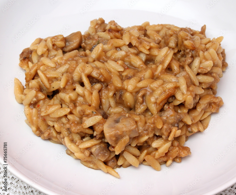 Reisnudeln mit Hackfleisch