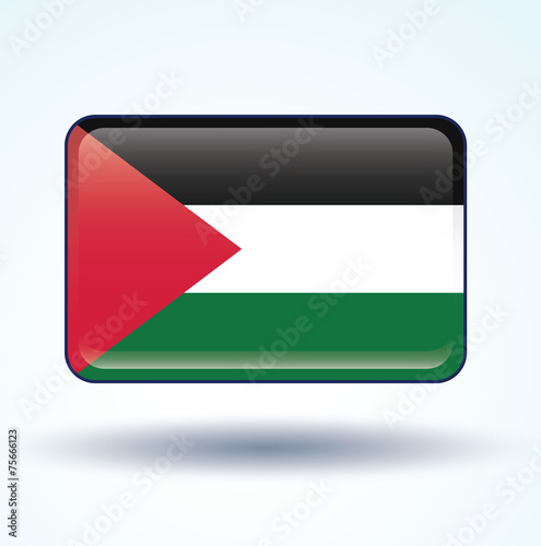 Free Download Flag set of Palestine, vector illustration - GFXLoad