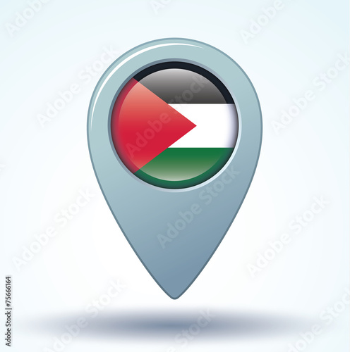 Free Download Flag set of Palestine, vector illustration - GFXLoad