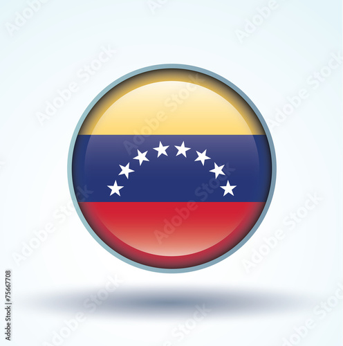 Free Download Flag set of Venezuela, vector illustration - GFXLoad