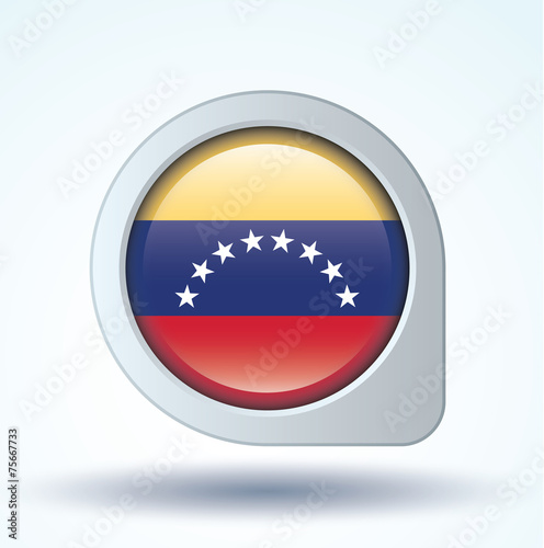 Free Download Flag set of Venezuela, vector illustration - GFXLoad