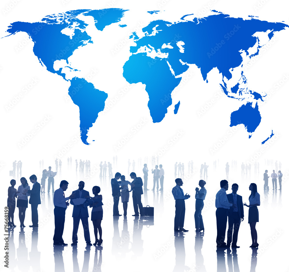 Global Business Meeting Team Teamwork Concept Global Business Meeting Team Teamwork Concept