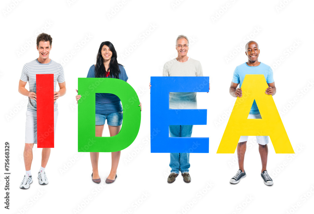 Idea Diverse Ethnic Togetherness Team Teamwork Concept Idea Diverse Ethnic Togetherness Team Teamwork Concept