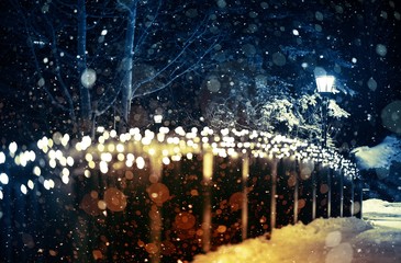 Holiday Lights Scenery