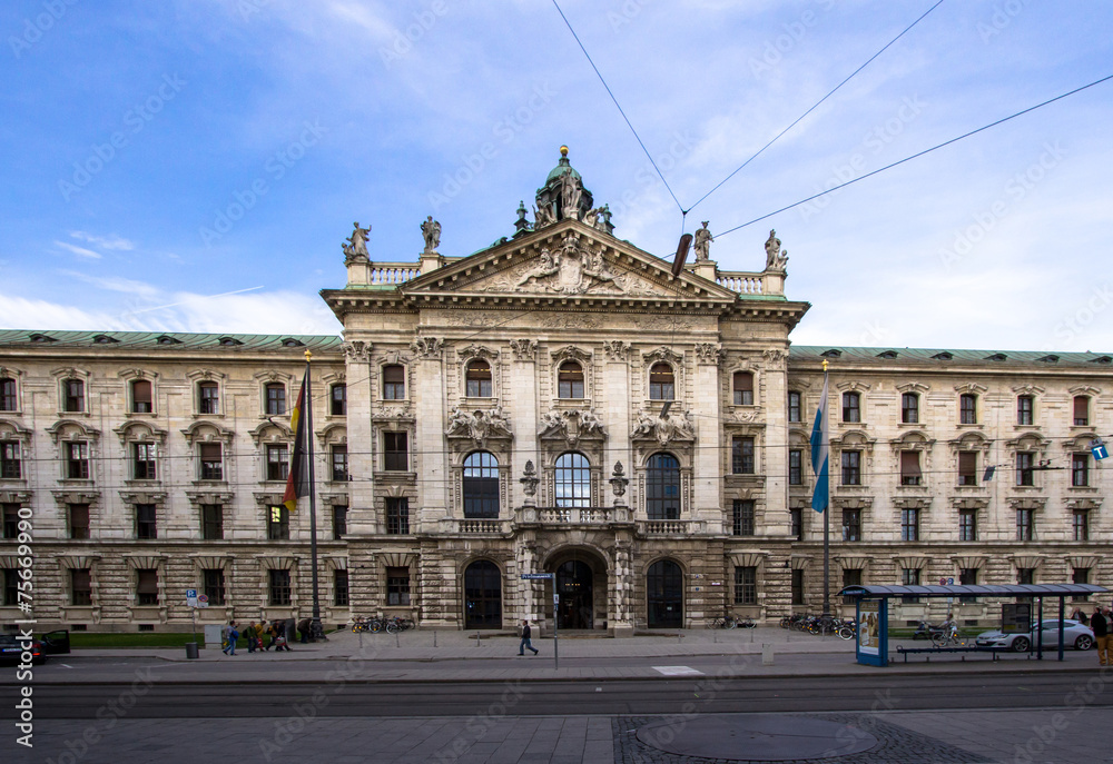 The palace of justice, Munich, Germany