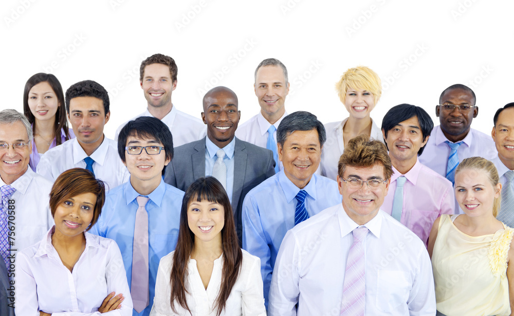 Large Group Business People Team Collaboration Concept Large Group Business People Team Collaboration Concept