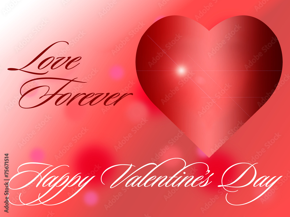 Love Forever Valentine's Day Greeting