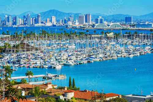 Panorama of San Diego photo