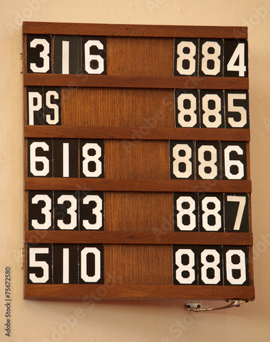 Εκτύπωση καμβά Hymn Board