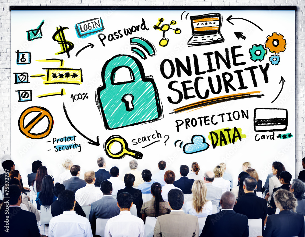 Online Security Protection Internet Safety Business Seminar Conc
