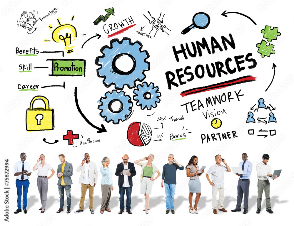 Human Resources Employment Job Teamwork Business Technology