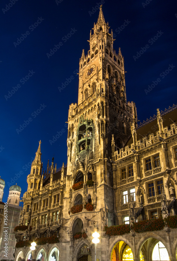 Fototapeta premium New town hall in Munich, Germany
