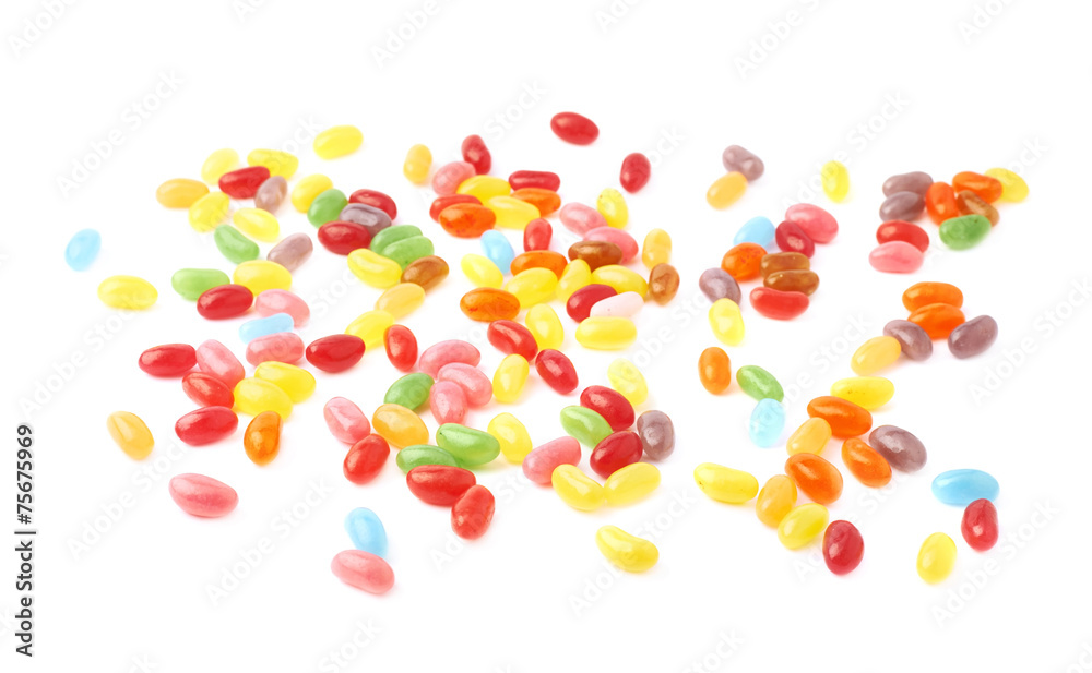 Multiple jelly bean candy sweets composition Multiple jelly bean candy sweets composition
