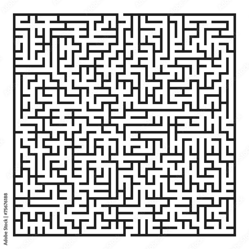 maze game illustration