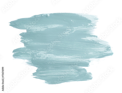 Hand made oil paint brush stroke