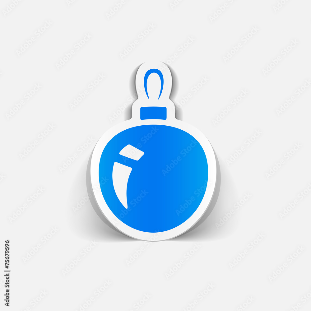 realistic design element: christmas ball realistic design element: christmas ball