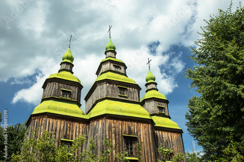 Zarubincy village church, photo