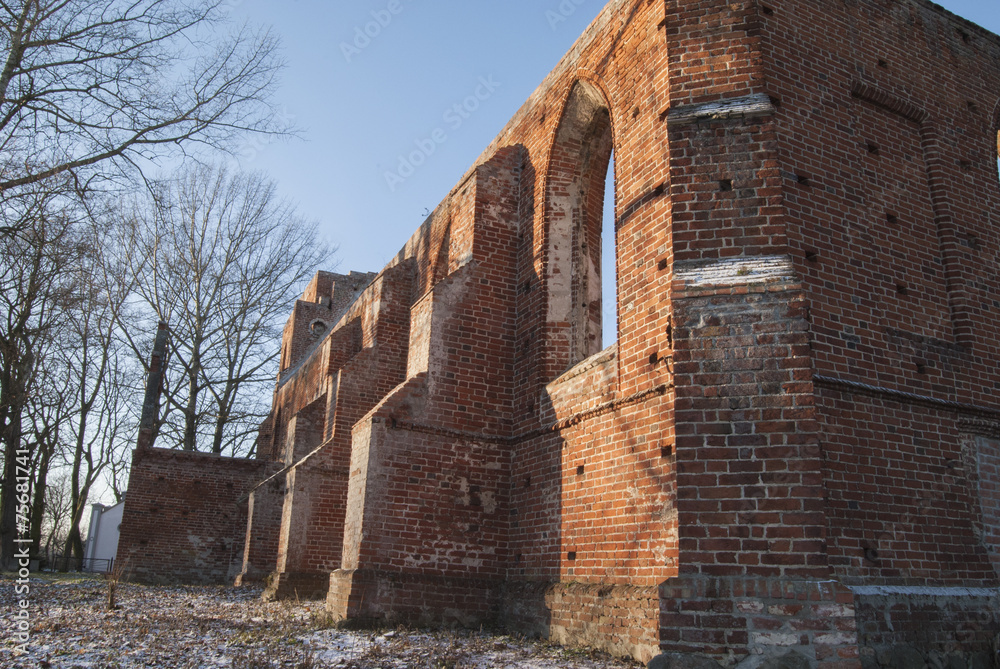 Steblewo, Poland, Pomerania, Ruins