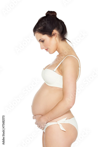 Beautiful Pregnant Woman © iconogenic