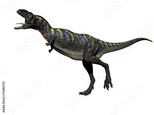aucasaurus dinosaur - 3d render © Mariephotos