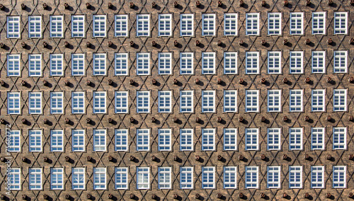 Windows texture  Chile House  Hamburg  Germany