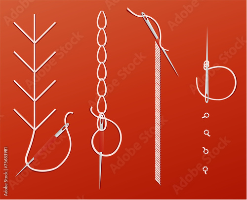 Needles and threads