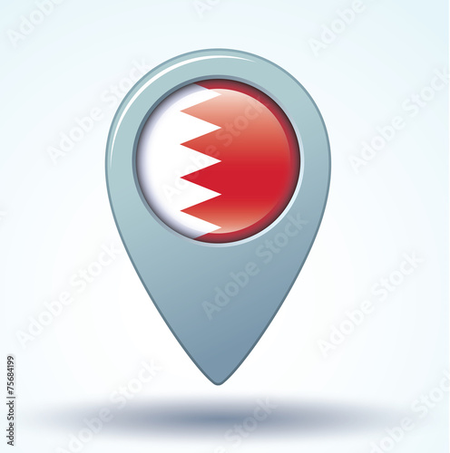 Flag set of Bahrain, vector illustration Free Download Flag set of Bahrain, vector illustration - GFXLoad