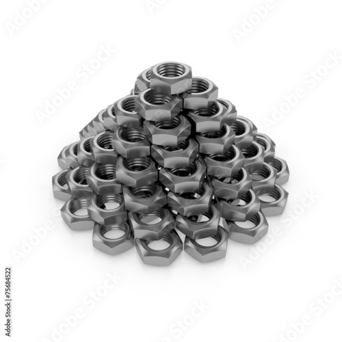 Pyramid of the Screw nuts