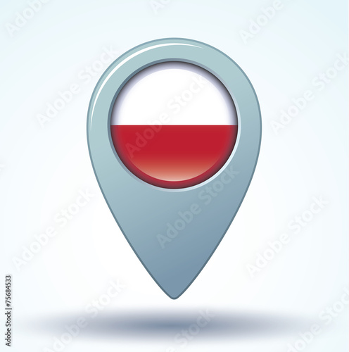 Free Download Flag set of Poland, vector illustration - GFXLoad
