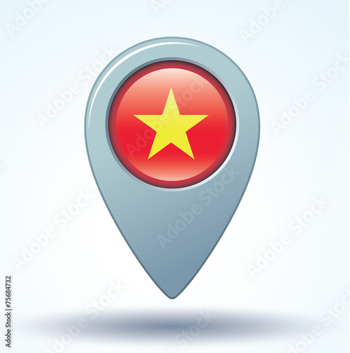 Free Download Flag set of Vietnam, vector illustration - GFXLoad