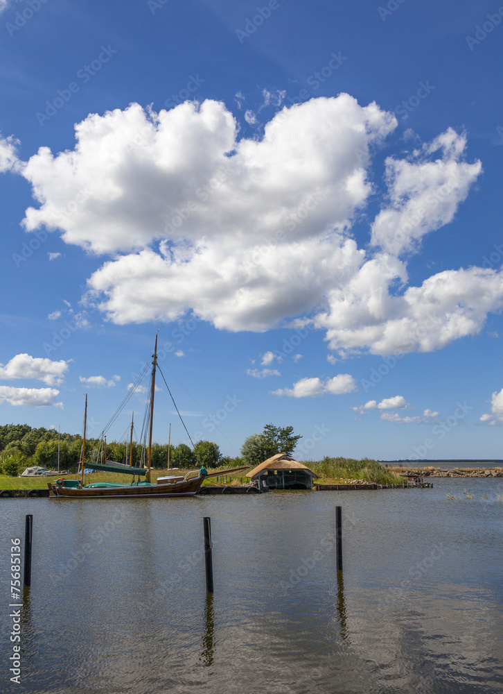 Im Hafen von Bodstedt