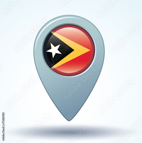 Free Download Flag of East Timor, vector illustration - GFXLoad