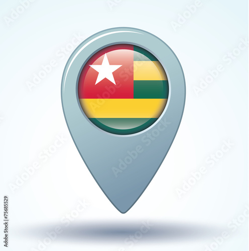 Free Download Flag set of Togo, vector illustration - GFXLoad