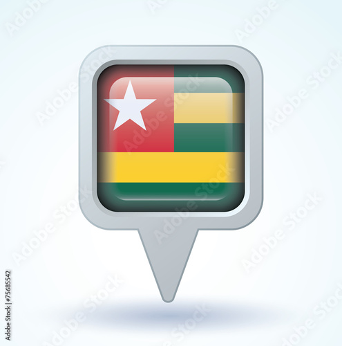 Free Download Flag set of Togo, vector illustration - GFXLoad