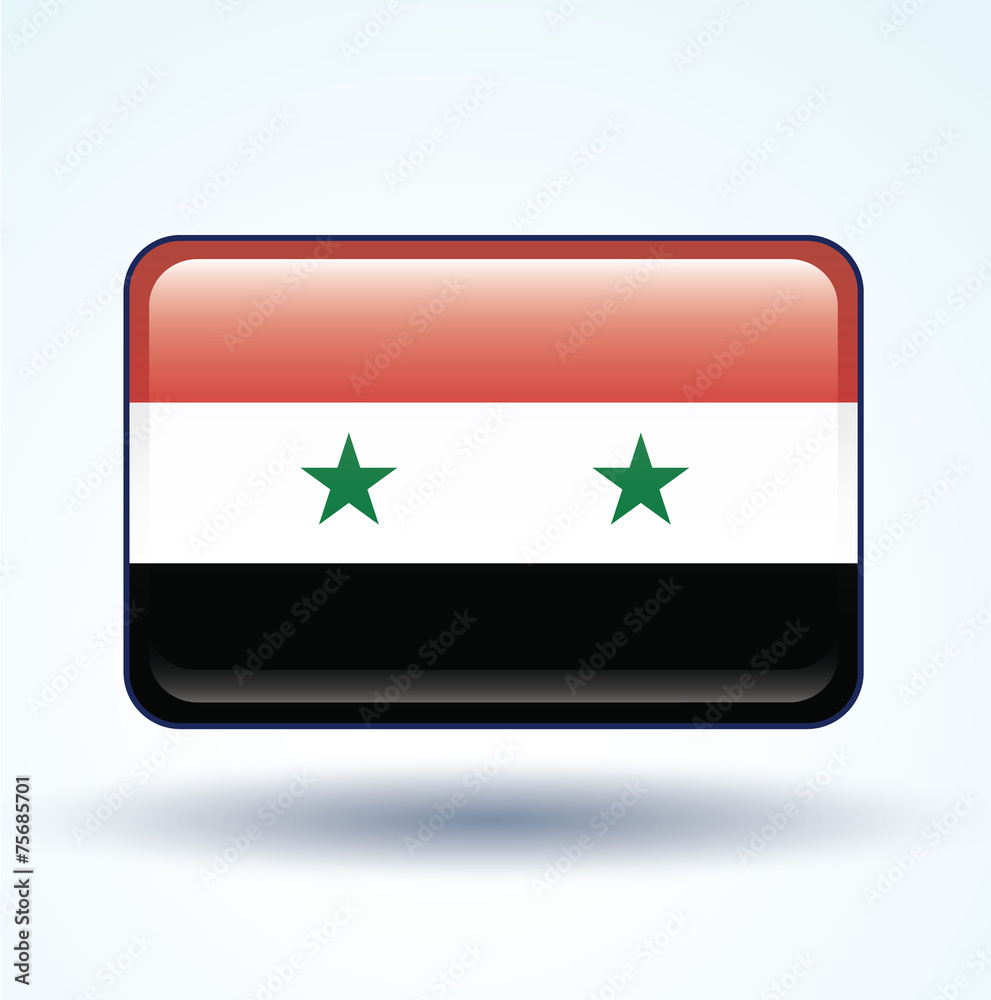 Flag set of United Arab Republic, vector illustration Flag set of United Arab Republic, vector illustration