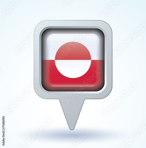 Flag of Greenland, vector illustration Free Download Flag of Greenland, vector illustration - GFXLoad