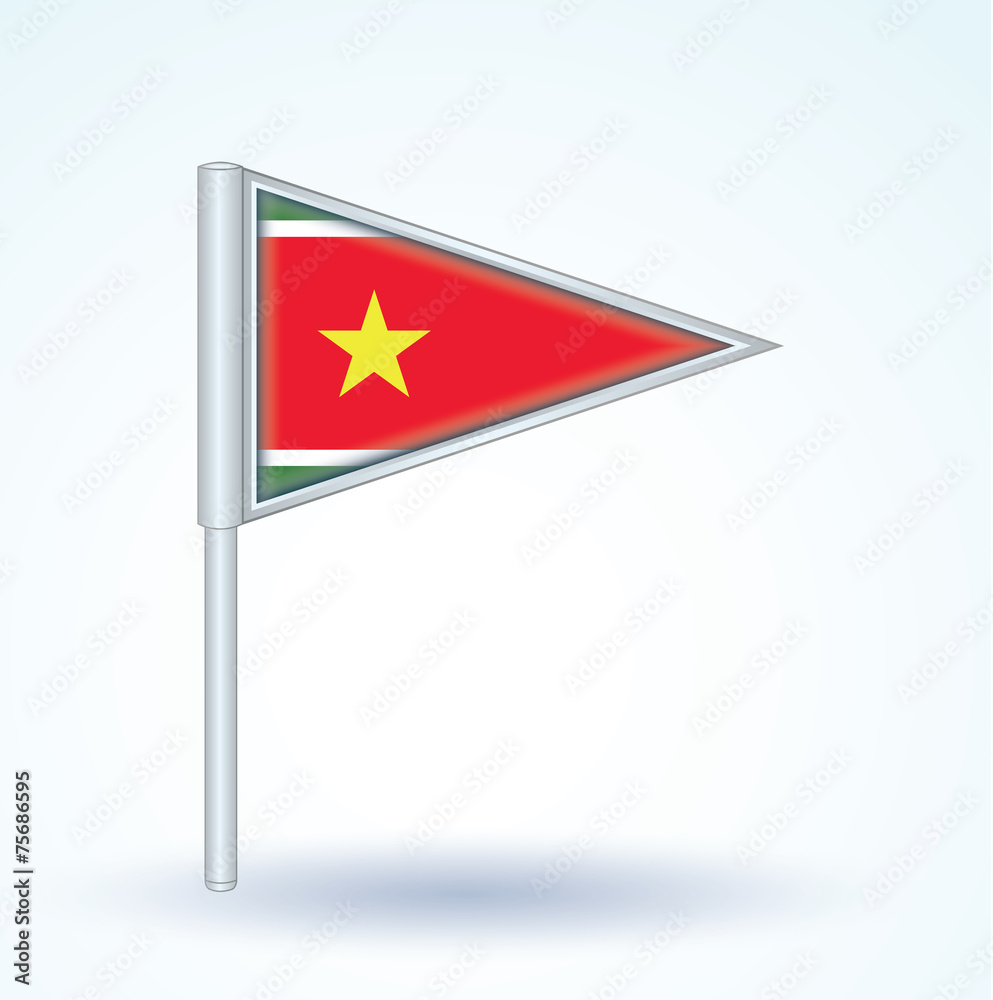 Flag set of Guadeloupe, vector illustration Flag set of Guadeloupe, vector illustration