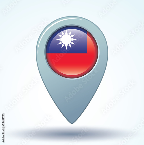 Flag set of Taiwan, vector illustration Free Download Flag set of Taiwan, vector illustration - GFXLoad