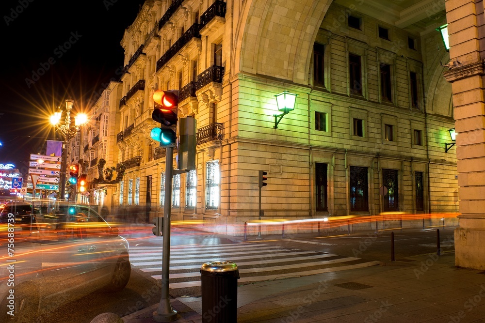 Fototapeta premium Traffic light bicolor