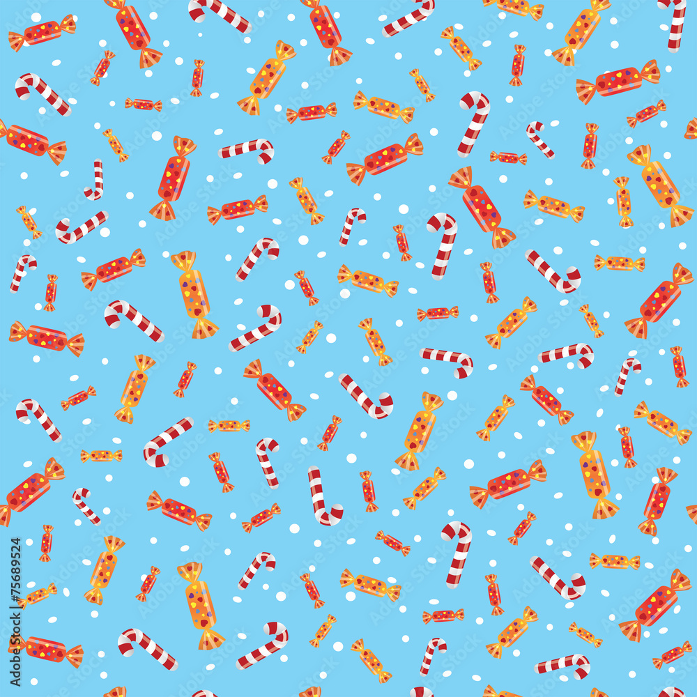 Candy pattern. Seamless pattern. Vector illustration Candy pattern. Seamless pattern. Vector illustration