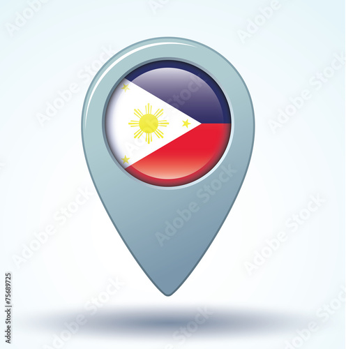 Free Download Flag set of philippines, vector illustration - GFXLoad