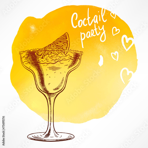 cocktail with crushed ice