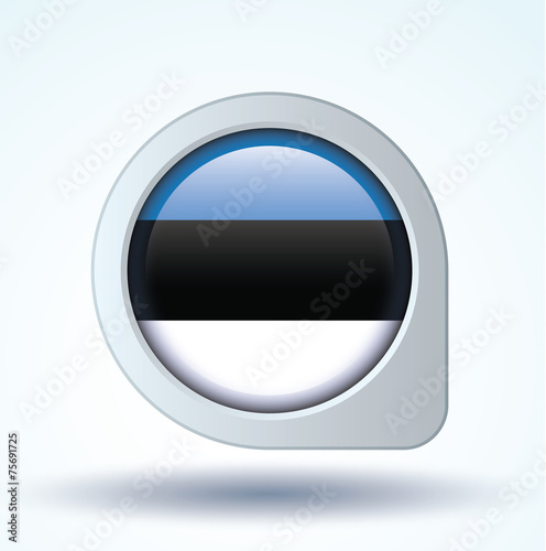 Flag set of Estonia, vector illustration Free Download Flag set of Estonia, vector illustration - GFXLoad