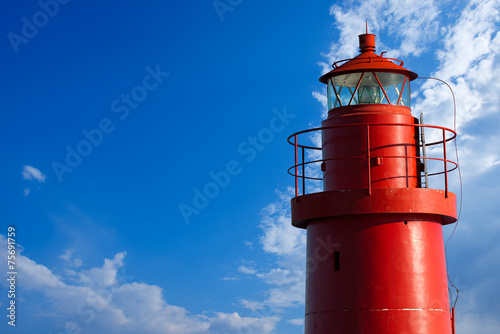 Red Lighthouse - La Spezia Italy